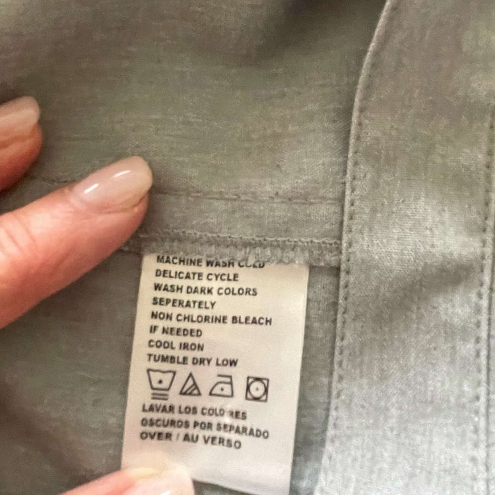 Liz Claiborne Gray Slacks, size 12, Solid Color Business Casual Neutral - Picture 9 of 10